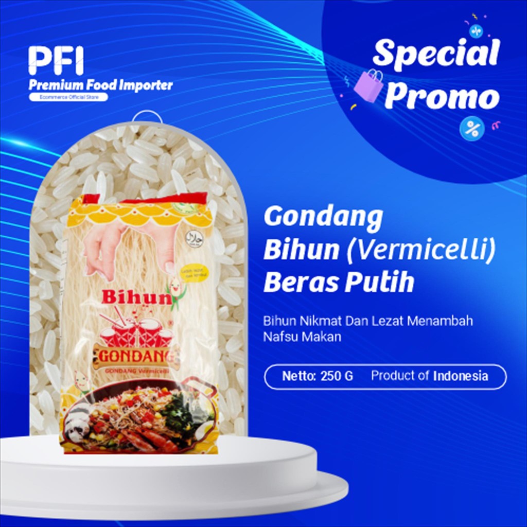 

Bihun Gondang putih 250 gr