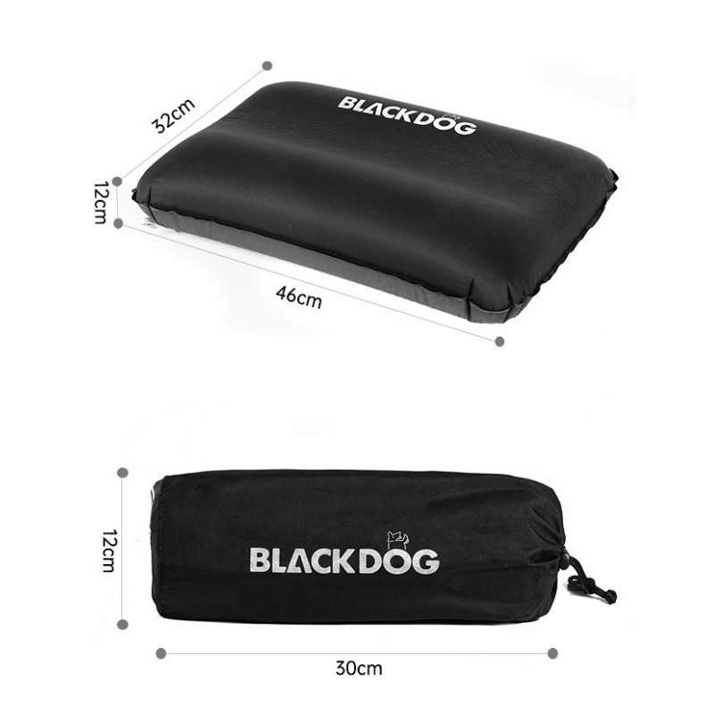 Blackdog Self-Inflating Pillow Sleeping Bag Pillow For Outdoor Camping Air U-shaped Pillow Portable 