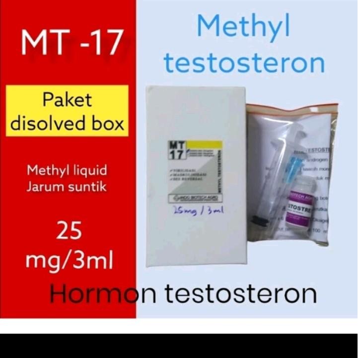 DISOLVED CAIR 3ML paket jantanisasi ikan hormon methyl testosteron ikan