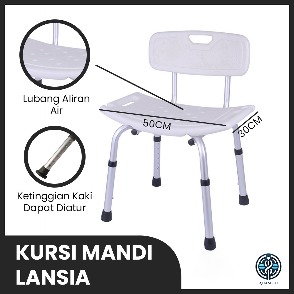 Shower Chair / Kursi Buat Mandi Lansia