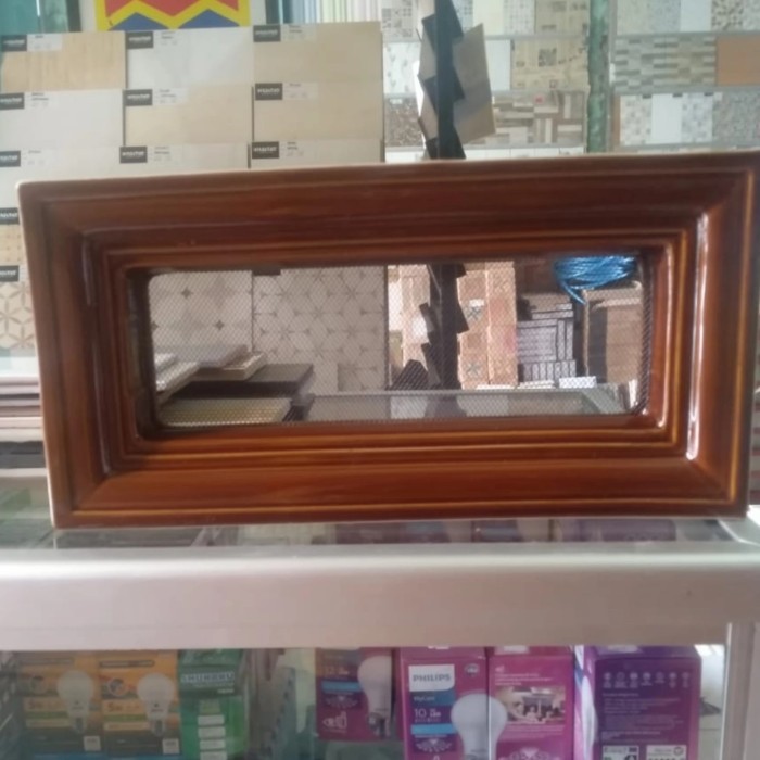 loster / roster keramik dengan kasa 20x40 - Putih, tanpa peti