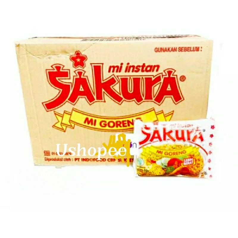 

Sakura mie goreng instant 1 Dus isi 40 bungkus