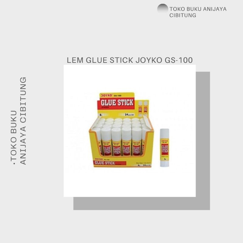 

LEM JOYKO GS-100 8GRAM / LEM KERTAS BERKUALITAS (1 PAK ISI 24 PCS)