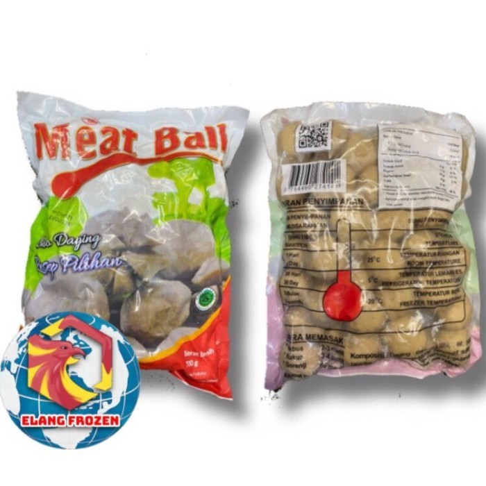 

✨TERLARIS -Bakso Meat ball merah isi 50 butir
