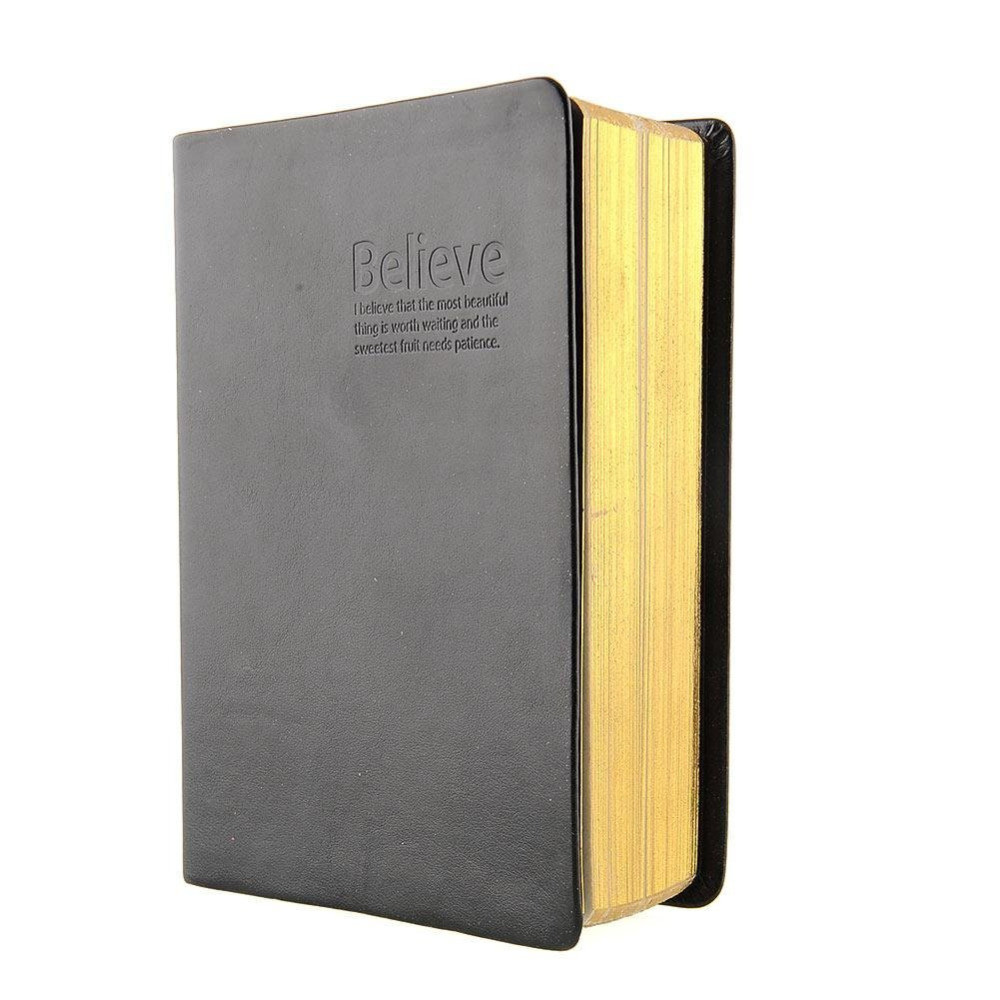 

A5 Classic Antique Retro Leather Leather Cover Thick Blank Pages Notebook Memo Journal Diary Sketchbook Notepad Jotter Work-book