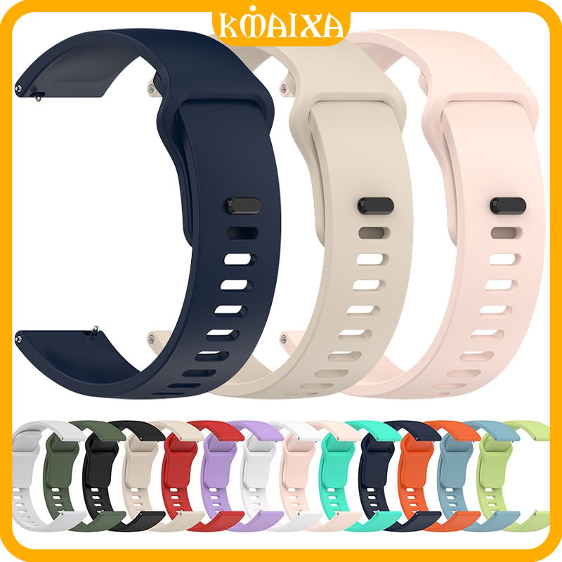 Silicone Strap for Redmi Watch 5 Active/ Mi Watch 5 Lite 22mm Watch Band Replacement Sport Rubber St