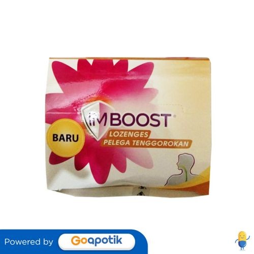 

Imboost Lozenges Rasa Cherry Mint Sachet 6 Tablet