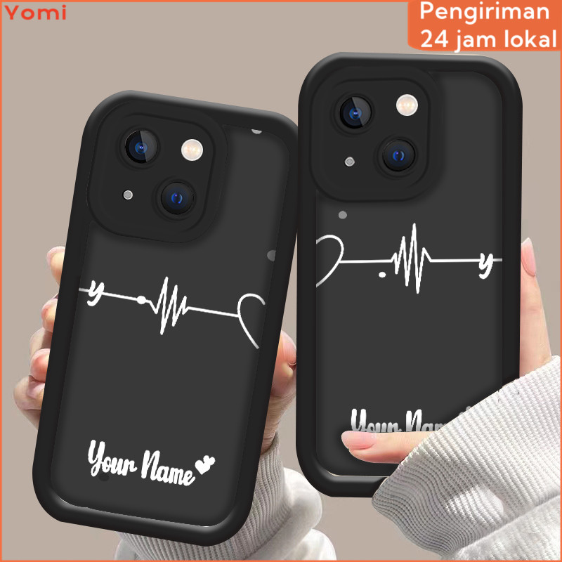 Case Couple Softcase tahan kejut Casing simple heart Case Samsung A05s A15 A25 A31 A51 A03 Core A04 