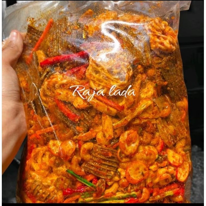 

KERUPUK SEBLAK CAMPUR/ BASRENG MIX/ SEBLAK KERING ANEKA RASA PEDAS DAUN JERUK 1KG