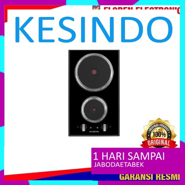 Modena Kompor Listrik Tanam BE 1325 / BE1325 - 2 tungku