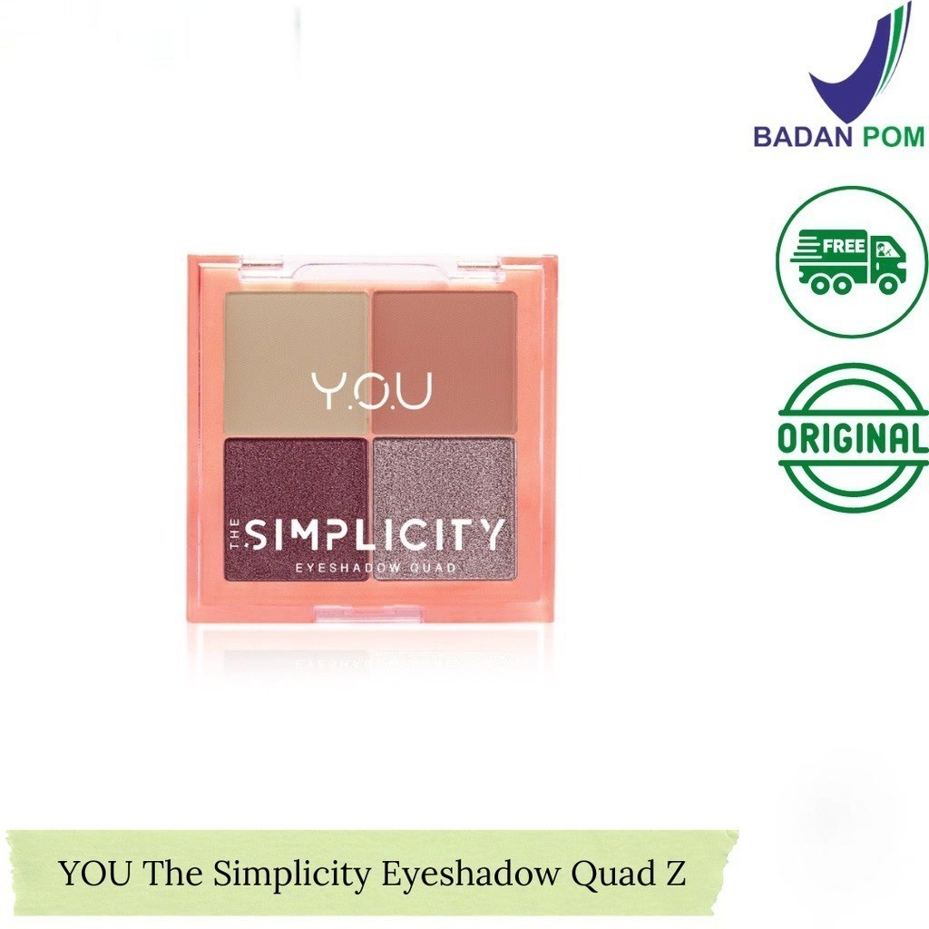 YOU The Simplicity Eyeshadow Quad Z