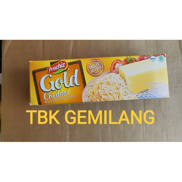 

[Premium] Keju Cheddar Prochiz Gold 2 kg