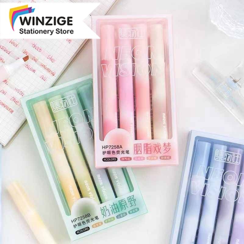 

Highlighter Aesthetic Stabilo Warna Warni 1 Set Lucu Spidol Morandi Color Stabilo Pastel Highlighter Pen Pulpen Macaroon Penanda Siswa Multicolor Alat Tulis Warna Pastel Terang Stationary