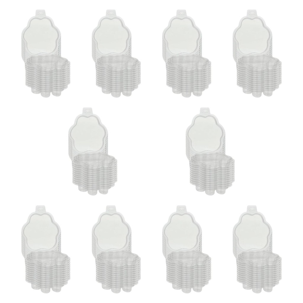 

100Pcs Wax Melt Moulds Handmade Cavity Sturdy Supplies DIY Easy to Use Creative Candle Making Crafts for Wickless Tarts Candles