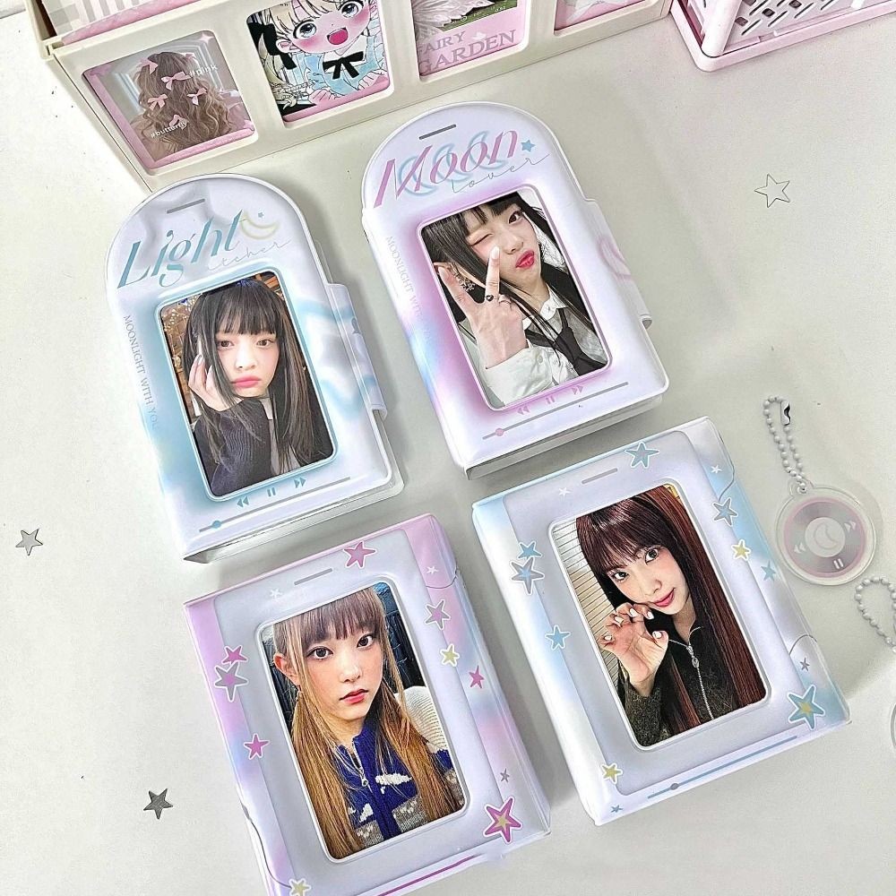 

Binding Machine Kpop Photocard Holder Idol Cards Collect Book Ins Photo Album Binder Photocard Holder Book Album for Photographs