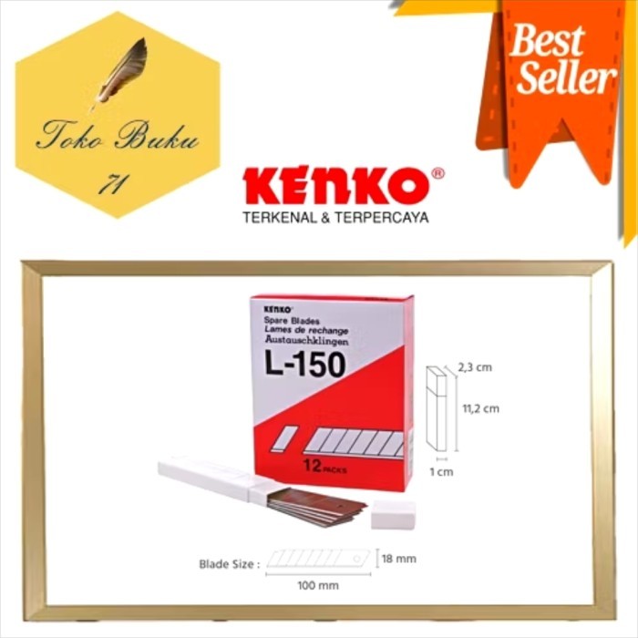 

REFILL CUTTER KENKO L-150 / ISI CUTTER L 150 / KATER L150