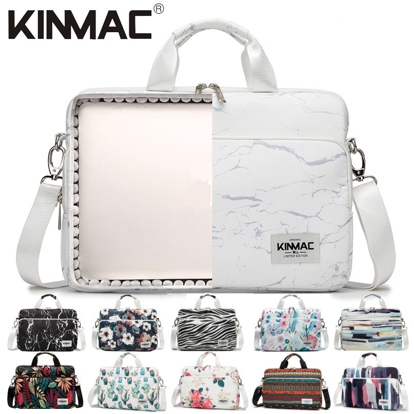Kinmac Brand Laptop Bag 13.3,14,15.4,15.6 Inch,Lady Women Man Shoulder Messenger Handbag Case For Ma