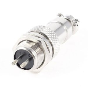 MS88 GX12 Aviation Plug 2 Pin Male Female Panel Wire Connector 12mm AN07