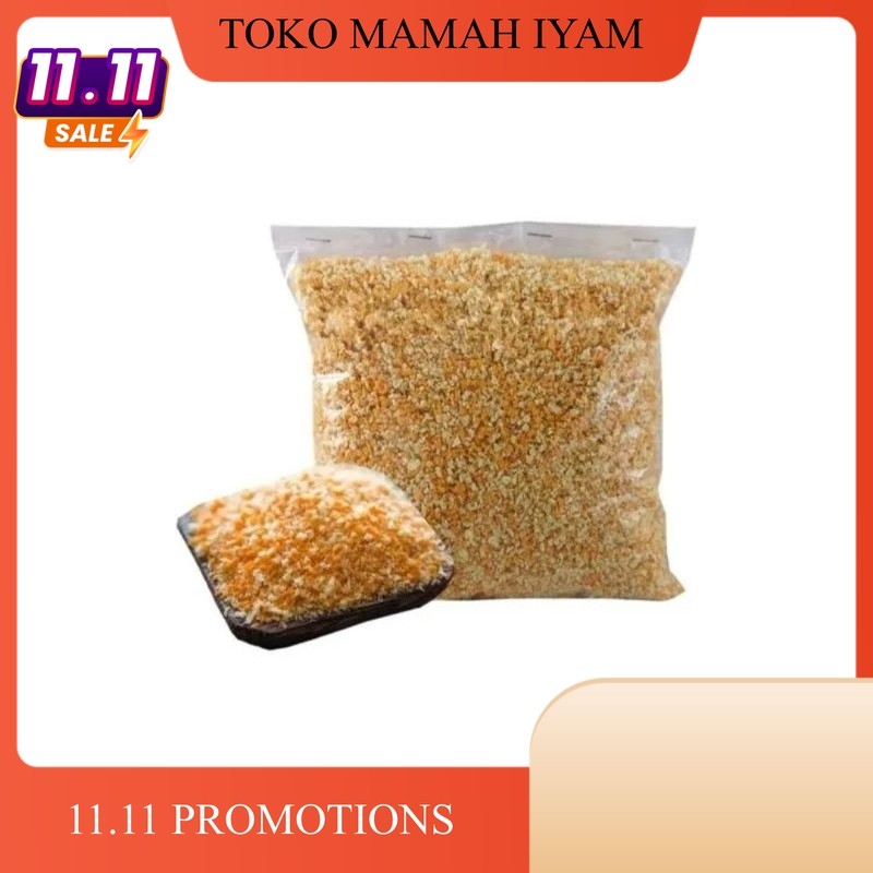 

TEPUNG ROTI/PANIR UNTUK RISOL NUGET 500 GRAM KASAR BREAD CRUMBS PREMIUM MIX PANKO