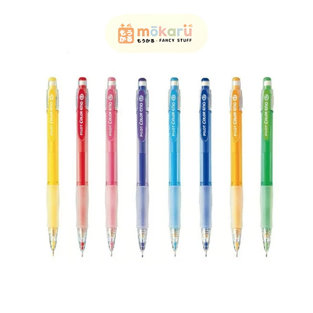 

Pilot Pensil Mekanik Color Eno 2B 0,7mm / Pensil Mekanik warna / PILOT "COLOR ENO" MECHANICAL PENCIL