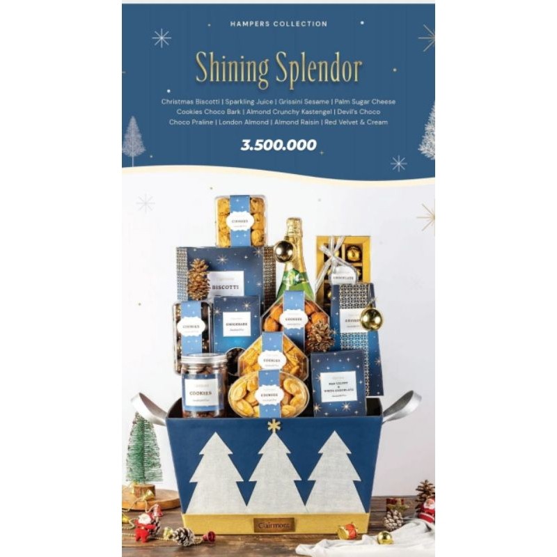 

Clairmount - Hampers Natal / Tahun Baru ParselParsel Natal Shining Splendor 2024 - 2025