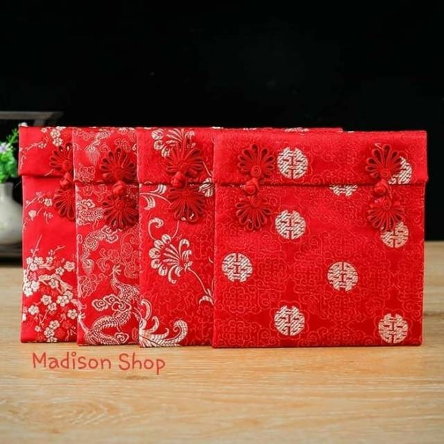 

Dompet Kain Imlek Angpao Jumbo Murah Ampao Kado Sovenir Amplop Kain