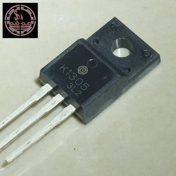 K1305 To-220f 2SK1305 2SK 1305 SK1305 FET Transistor Mosfet N-Channel 10A 100V 25W Hitachi - 2 pcs