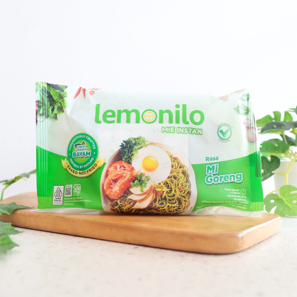

65g Mie Instan rasa Mie Goreng - Lemonilo