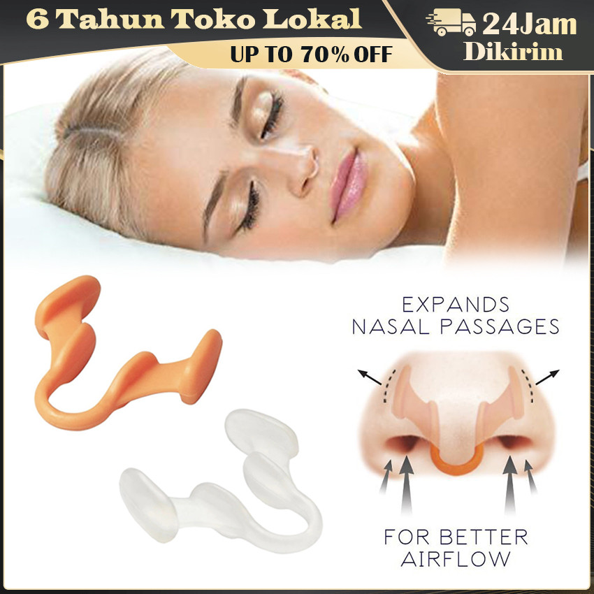 Anti Snore Noseclip / Penjepit Hidung Magnetik Kecil Anti Ngorok untuk Menghentikan Dengkuran