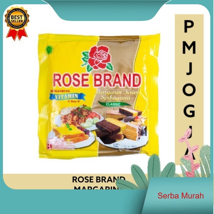 

Rose Brand - Margarine 200gr / margarin 200 gram .
