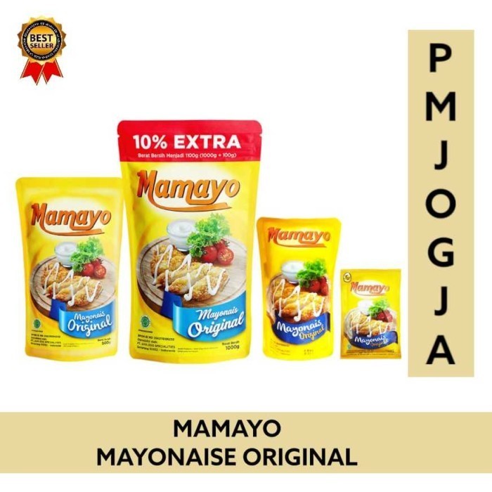 

Mamayo Mayonaise Mayones Original Mayonais 100gr 200gr 500gr - 100 gr