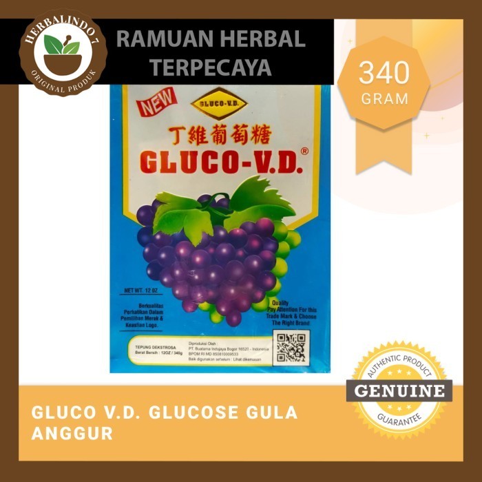 Glucolin Glucose 420gr - Glucoline Glukosa 420gr Membantu Asupan Gula - 340gr / Kotak ORIGINAL PRODU