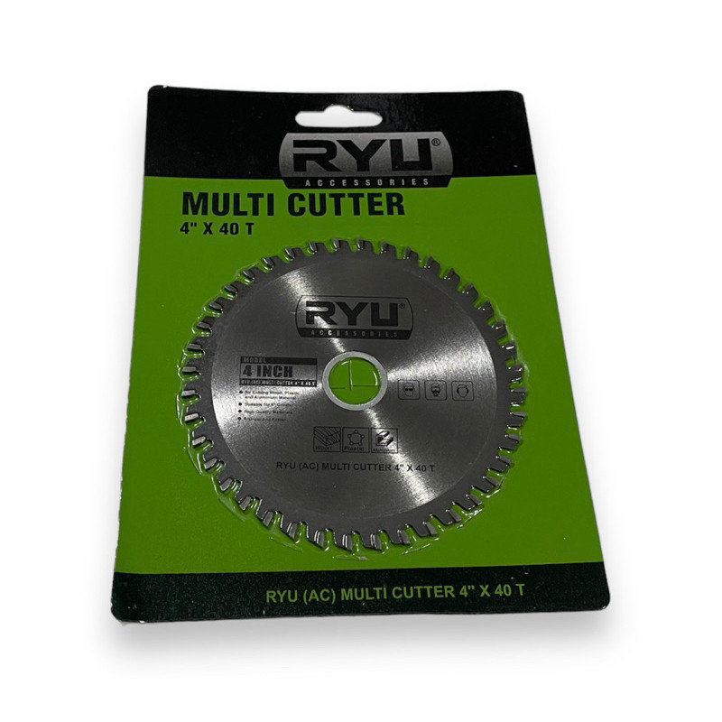 Mata gerinda potong kayu 4”x40T multi cutter Ryu