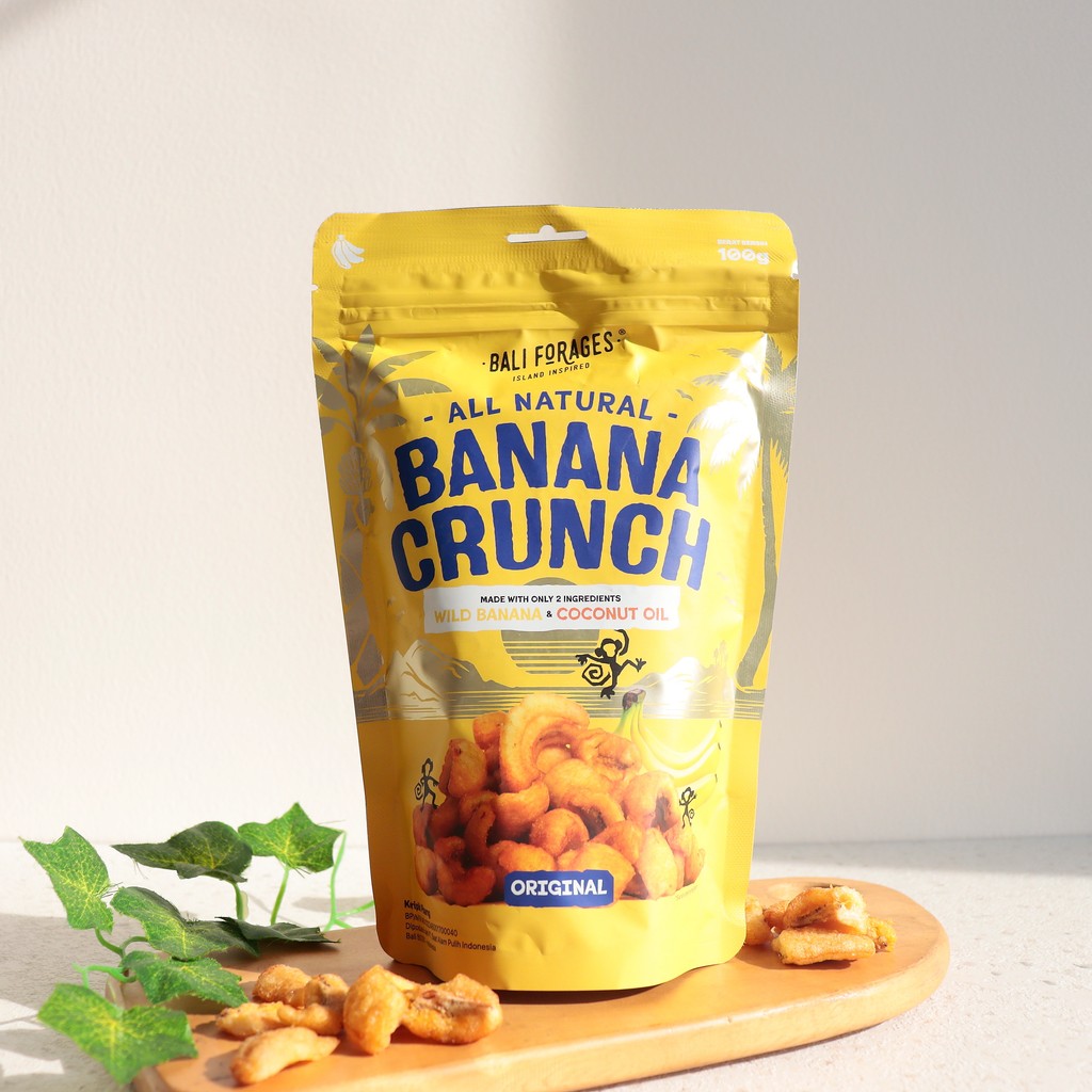 

Banana Crunch Wild Banana Chips Pisang Keripik - Bali Forages