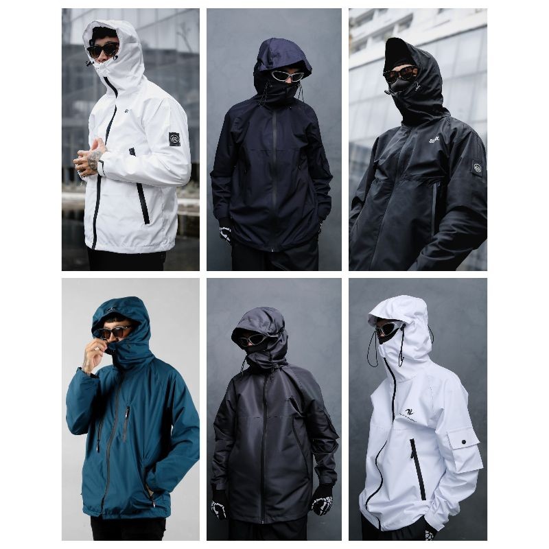 Promo JAKET GORPCORE WATERPROOF | Jaket Gunung Gorpcore | Jaket Parasut Gorpcore waterproof