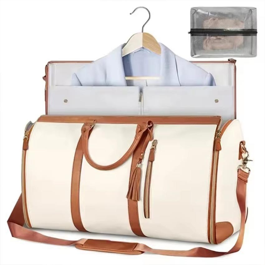 Tas Penyimpanantas Baju Jas Kantor Formal Pria Wanita Blazer Tas Penyimpanantas Baju Kulit Lipat