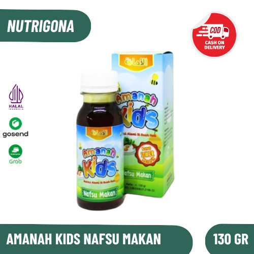 

Madu Amanah Kids - Madu Kids Penambah Nafsu Makan Anak - 130 Gram