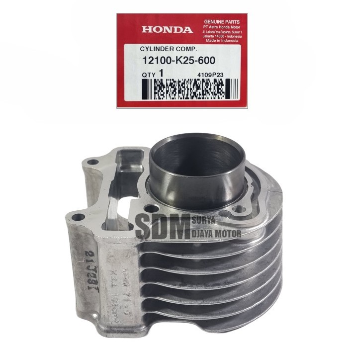 BLOK SEHER BORING K44 BEAT FI ESP SCOOPY ESP BEAT POP 12100-K25-600 ORIGINAL quality