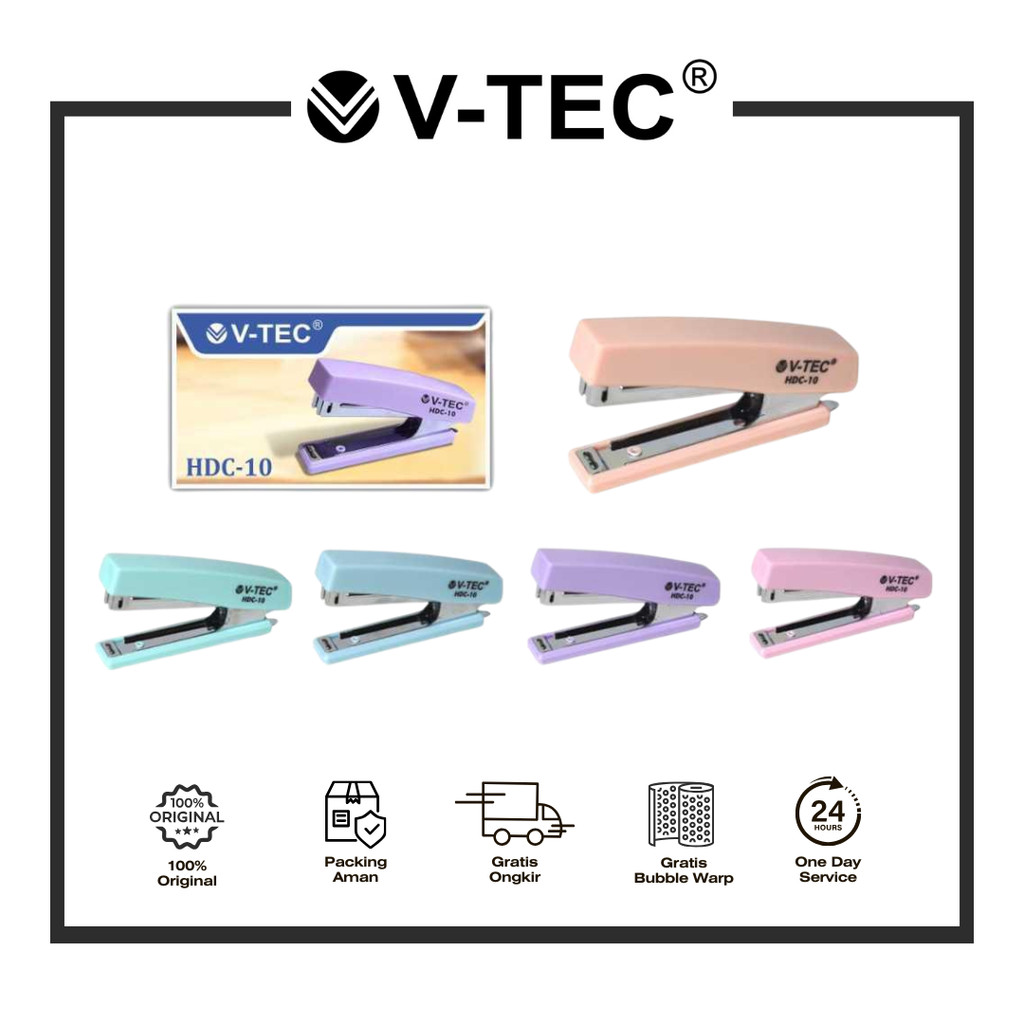 

V-TEC STEPLER HDC-10 MIX COLOUR