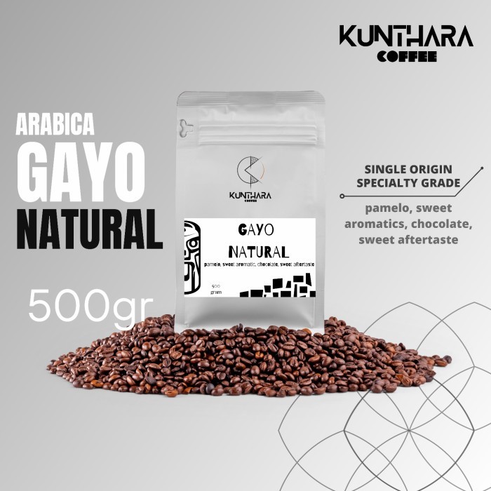 

[PROMO] Kopi Arabica Gayo Natural - 500gr I Biji/Bubuk - bean/biji