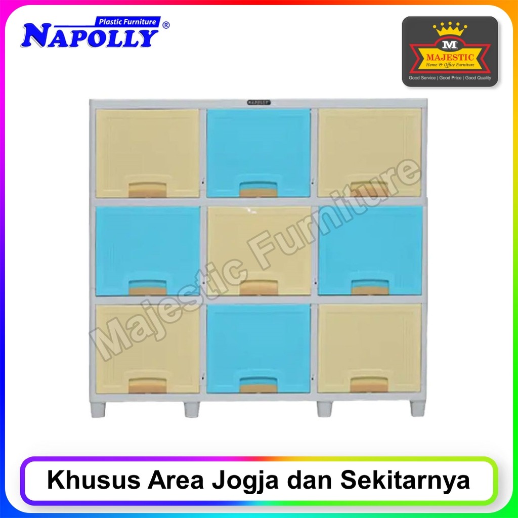 Loker Plastik Napolly LB 3309 (Jogja)