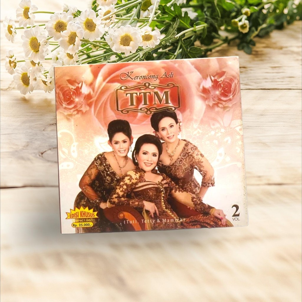 CD Audio Musik TTM Keroncong Asli Vol.2