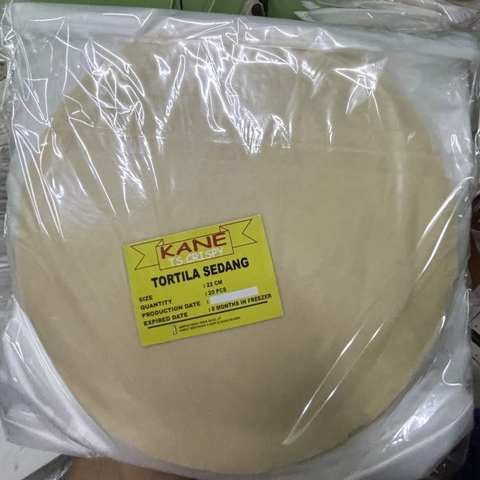 

Tortilla kane 22 cm / tortilla 22 cm / tortilla sedang 22 cm