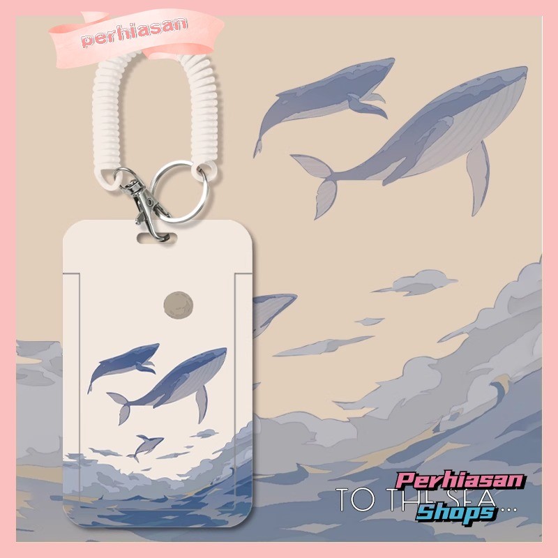 

【Diskon Lebaran】ID CARD HOLDER MOTIF KAWAII TEMPAT KARTU PHOTOCARD PHOTO CARD Dilengkapi Dengan Tali Tangan Berkualitas Tinggi Mendukung Diskon Untuk Pembelian Grosir,Puncak Gunung Yang Bentuknya Seperti Paus