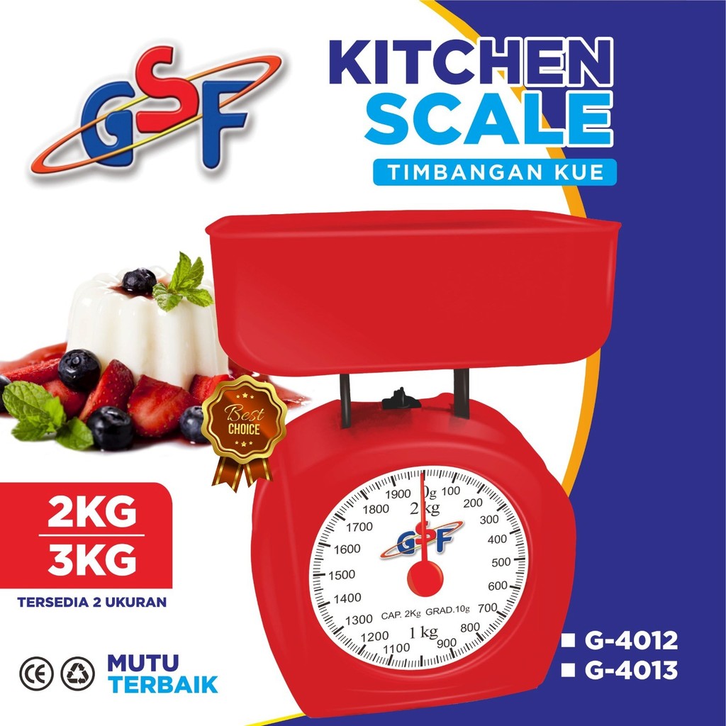 TIMBANGAN KUE / TIMBANGAN DAPUR MANUAL / KITCHEN SCALE / TIMBANGAN KUE MANUAL G-4012