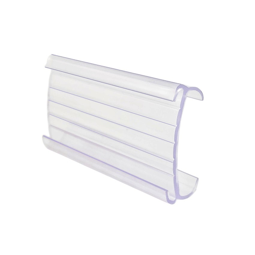 

1Pack Plastic Shelf Lable Card Price Tag Display Holder Movable Hard PVC Supermarket Storage Rack