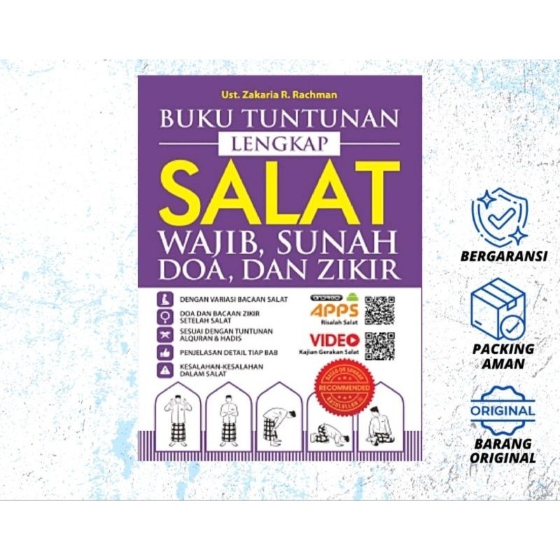 

BUKU TUNTUNANLENGKAP SALAT wajib,sunah dan zikir