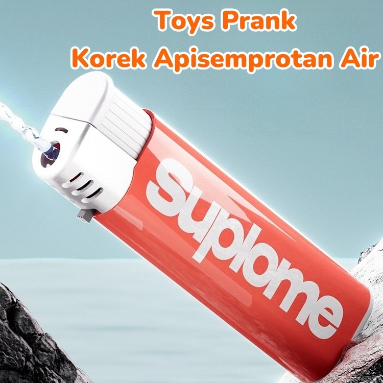 Lighter Mainan Air Prank Korek Water Toys Prank Korek Api Prank Water Gun Korek Api Air Prank