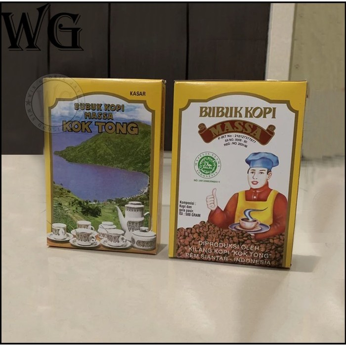 

Bahan Dasar / Minuman kopi Siantar / Kopi Massa Kok Tong 500g kasar