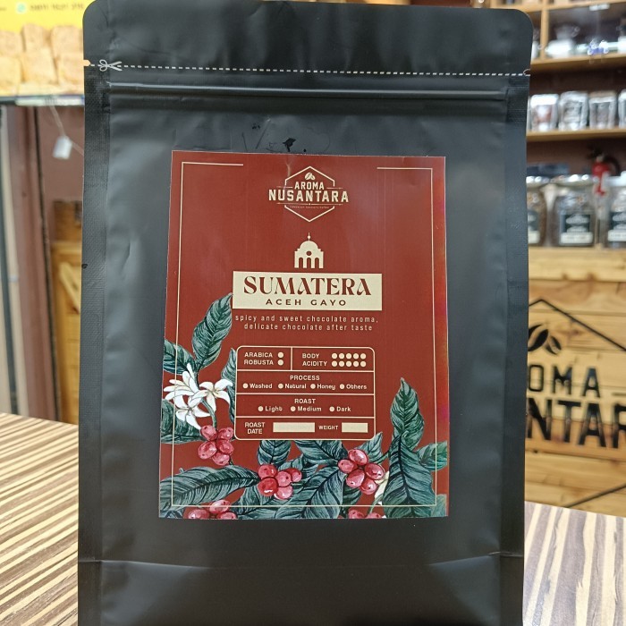 

Coffee Beans - Aceh Gayo 250gr - Giling Medium